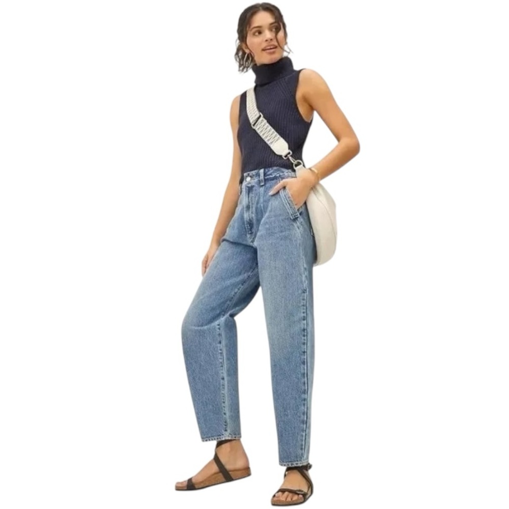 Agolde darted ballon baggy ultra highrise baggy taper 28